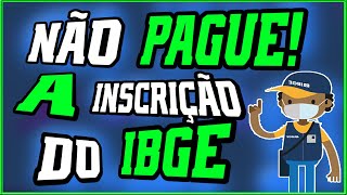 Como Fazer a INSCRIÇÃO do CONCURSO do IBGE  FORMA CORRETA [upl. by Yelyk998]