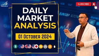 Daily Market Analysis  01 October 2024  Anoop Upadhyaye  Trade with AK [upl. by Otir456]