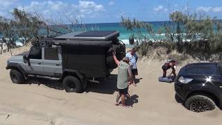 MAN AND MACHINE VS NGKALA FRASER ISLAND [upl. by Boleyn]