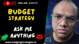 🔴 Banknifty Budget Strategy  Budget 2024 Strategy  LEARN OPTION SELLING ऑप्शन ट्रेडिंग 30th Jan [upl. by Acirrej]