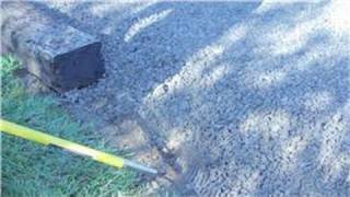 Various Landscaping Tips  How to Edge a Gravel Driveway [upl. by Ynalem]