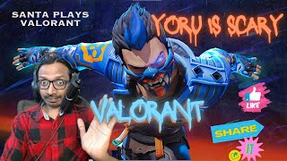 Valorant Spooky Nights  Yoru Is Scary  SantaCaster 9 GS Gaming Anaadih [upl. by Zischke]