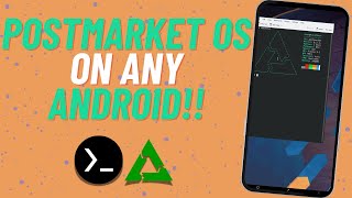 How to install POSTMARKET OS with KDE on any ANDROID with Termux X11  No root  Linux on Android [upl. by Brasca]