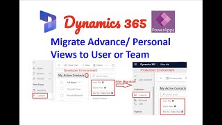 Migrate Advance Find Personal Views in Dynamics 365 with XrmToolBox [upl. by Ahsinoj]