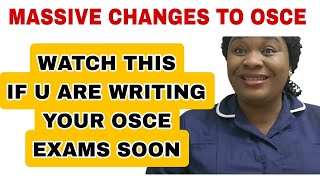 WATCH THIS BEFORE YOUR EXAMS MASSIVE CHANGES TO NMC OSCE EXAMS 2024 [upl. by Selden]