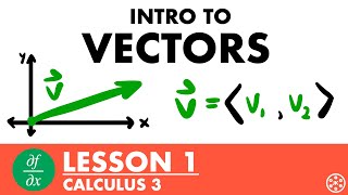 Intro to Vectors  Calculus 3 Lesson 1  JK Math [upl. by Jeu]