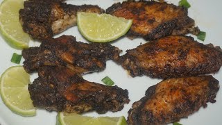 JERK WINGS RECIPE HOW TO MAKE JAMAICAN JERK WINGS OVEN JERK CHICKEN EASY amp DELICIOUS RECIPE [upl. by Liane]