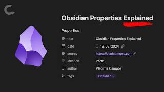 Obsidian Properties Explained howto for beginners [upl. by Anelam786]