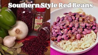 Red Beans and Rice Recipe  Crockpot Recipes [upl. by Ulah]