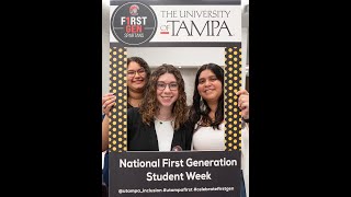 National First Generation Student Week Pt 1 [upl. by Lacie]