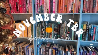 November 2024 TBR I Cozy Mystery Thriller Horror Fantasy Sapphic Rom Com [upl. by Ahsaela548]