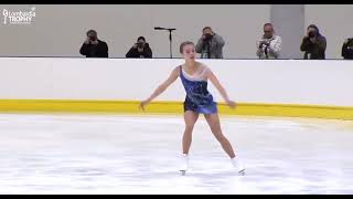 2024 Lombardia Trophy Anastasia Gubanova FS [upl. by Aikit]