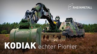 Rheinmetall – Pionierpanzer 3 Kodiak gewinnt Bundeswehr Ausschreibung [upl. by Obara]