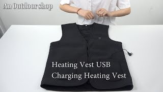 Heating Vest USB Charging Heating Vest [upl. by Colville]