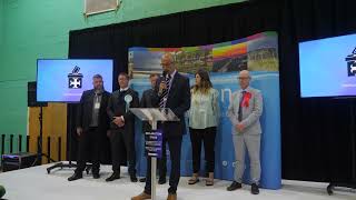 Labours Patrick Hurley wins Southport parliamentary seat [upl. by Pius]