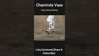 Chaminda Vaas Huge Inswing Delivery 🔥🔥🔥👉 [upl. by Lonnie263]