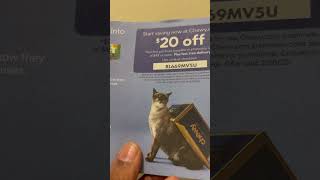 Chewy 20 Pet Supplies Coupon codes for first order 2024 Nov 3 [upl. by Leola]