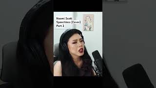 Covering Naomi Scotts Speechless from Aladdin Part 2 [upl. by Adnama206]