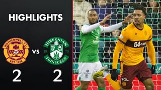 Hibernian vs Motherwell 22 All Goals amp Highlights  Scottish Premiership 2024 [upl. by Kavita]