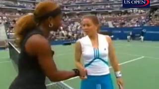 Serena Williams vs Patty Schnyder  2004 US Open R4 Highlights [upl. by Vania]