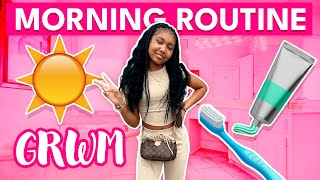 MY SUMMER MORNING ROUTINE  GRWM ☀️ [upl. by Valaria144]