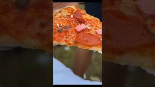 A strange guy eats a disgusting slice of pizza at a rave🤢🤮 raveparty rave pizza [upl. by Adelice]