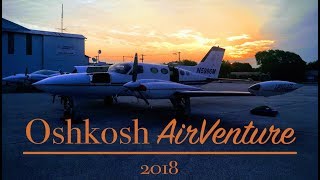 Camping Oshkosh AirVenture amp Aerobatic Ribbon Cut with Team Oracle  2018 [upl. by Aylad588]