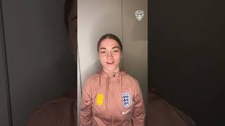 🤳 A message from Lionesses star Jess Park shorts salford sport superleague [upl. by Ailahtan]