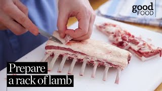 How to prepare a rack of lamb [upl. by Schofield390]