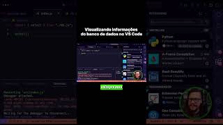 Visualizando informações do banco de dados no VS Code🔥 [upl. by Allister515]