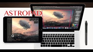 Программа Astropad для ipad рисовать на MACWIN сравнение с wacom [upl. by Akcemat220]