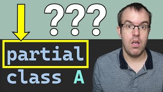 What is a partial class in C and why should you use them [upl. by Snoddy]