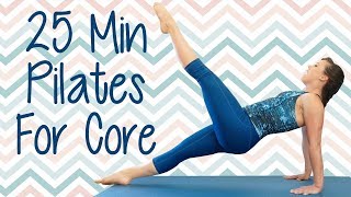 Beginners Pilates with Kait  Tone Your Tummy 25 Minute Ab Workout Fitness Class At Home [upl. by Etteyafal]