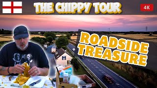 Chippy Review 46 The Scrap Box York Top Rated LayBy Fish And Chips [upl. by Odarbil]