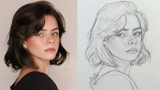 Unlock Your Inner Artist Learn to Draw Realistic Portraits with the Loomis Method [upl. by Weidman]