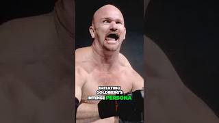 Gillberg Mimics Goldberg in WWE shorts mondaynightraw wwe smackdown wrestling raw goldberg [upl. by Scheld]