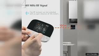 Tuya WiFi Thermostat for Floor Heating Water Gas Boiler Home Room Smart Review [upl. by Sage342]