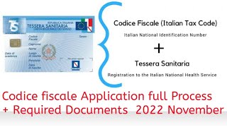 How to apply for Codice Fiscale Health Card In italy￼ Padua [upl. by Tadich735]