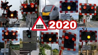 UK Level Crossings 2020 [upl. by Oznol]