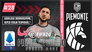 Gianluigi Donnarumma Resmi Gabung Piemonte  FIFA 20 Indonesia Career Mode Piemonte Calcio 28 [upl. by Tteve]