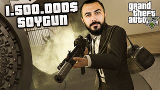 150000000 DOLAR DEĞERİNDE DEVASA BANKA SOYGUNU EKİPLE GTA 5  Barış Can [upl. by Usanis843]