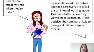 Bowlbys theory of attachment cartoon [upl. by Adnolohs]