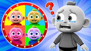 Where Is My Color 🌈 Lost Color Song  More Nursery Rhymes amp Kids Songs  PIB Little Song [upl. by Oisorbma]