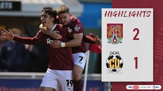 HIGHLIGHTS Northampton Town 2 Cambridge United 1 [upl. by Miehar]