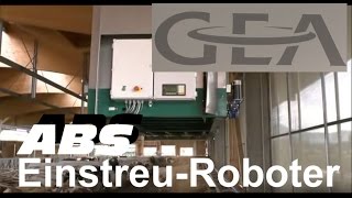 ABS Einstreuroboter  GEA Austria GmbH [upl. by Oinafipe]