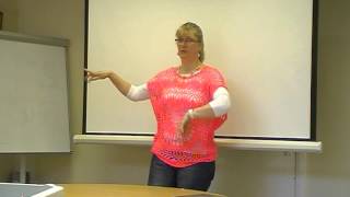 BSL NVQ Level 6 clip  presentation on fire safety British Sign Language [upl. by Regan]