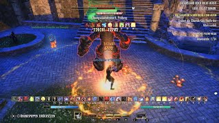 Eso  Magicka Templar 1252k PvE Dps Build PS5  U41 Scions of Ithelia [upl. by Nairbo440]