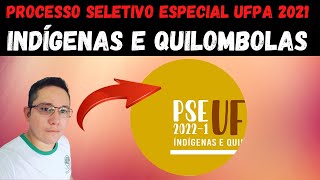 PSE UFPA 20221 INDÍGENAS E QUILOMBOLAS [upl. by Aicrop]