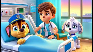 Paw Patrol Ultimate Rescue  Chase is sick Marshall is SO SAD  Very Funny Story  Rainbow 3 [upl. by Thaddus310]