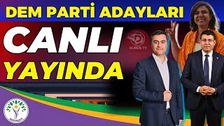 Dem Parti Büyükşehir Adayları Canlı Yayında [upl. by Nnaytsirk437]